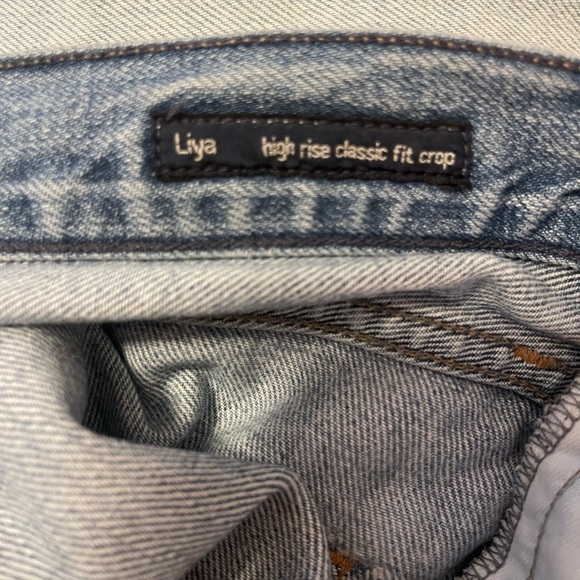 Citizens of Humanity Liya High Rise Crop Jeans 24 (fits like 25) - Picture 7 of 9